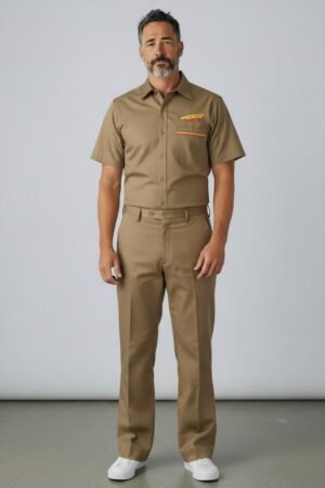 Auto Uniform Set Half Slevee