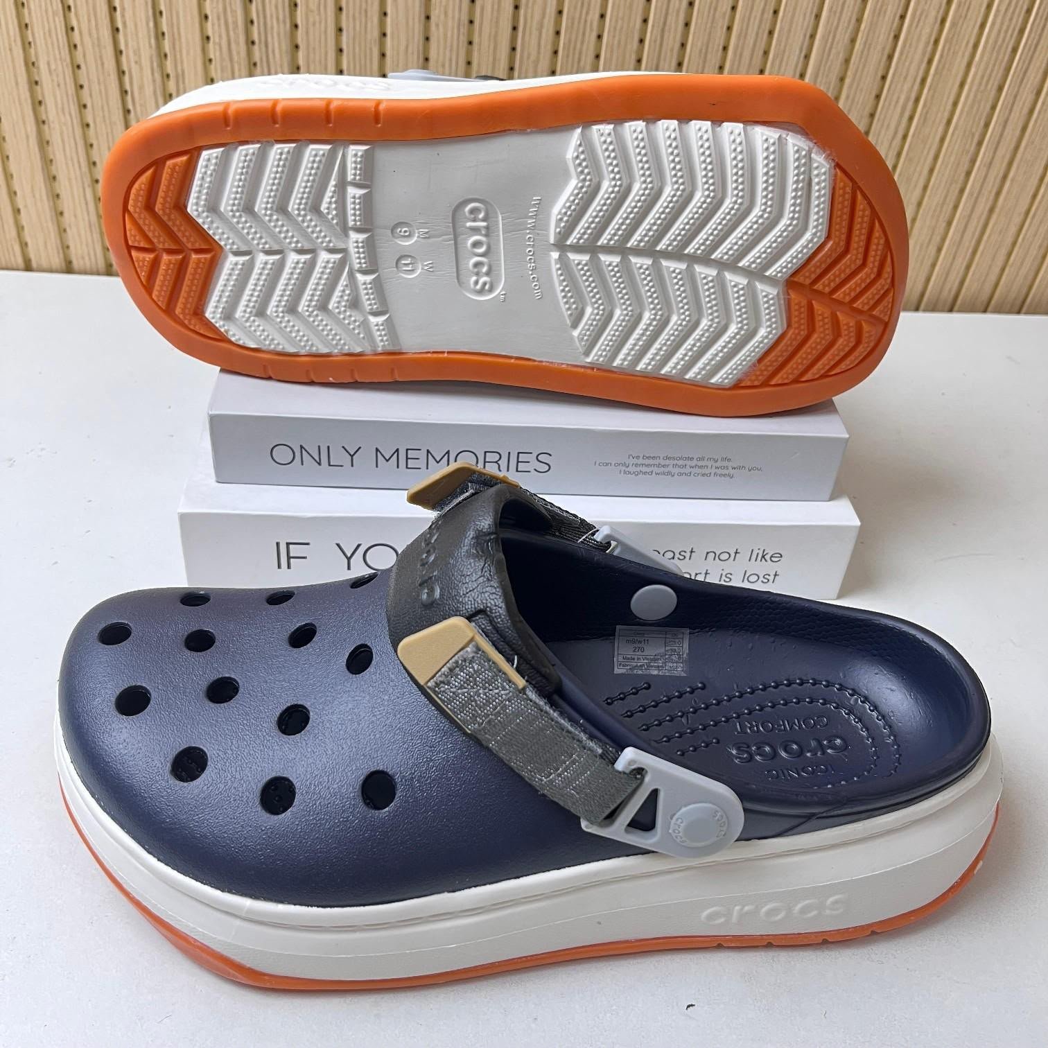 Crocs Platform Clog with Adjustable Strap - Image 3