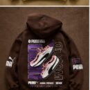 Classic Puma Hoodie - Brown