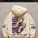 Classic Puma Hoodie - White